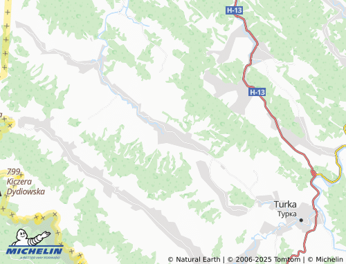 MICHELIN Vovche map - ViaMichelin