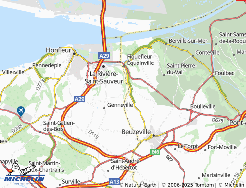 MICHELIN La Guérie map - ViaMichelin