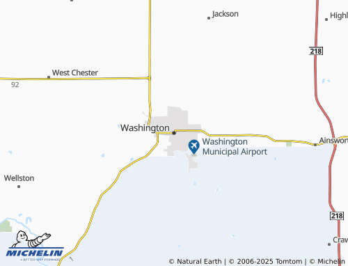 MICHELIN Washington map - ViaMichelin