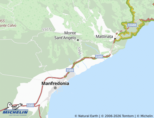 Mapa MICHELIN San Pasquale - ViaMichelin