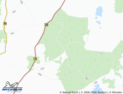 Mapa MICHELIN Koksi - ViaMichelin