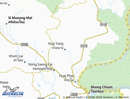 MICHELIN Huai Yang map - ViaMichelin