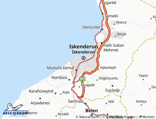 Mappa MICHELIN Pirireis - ViaMichelin