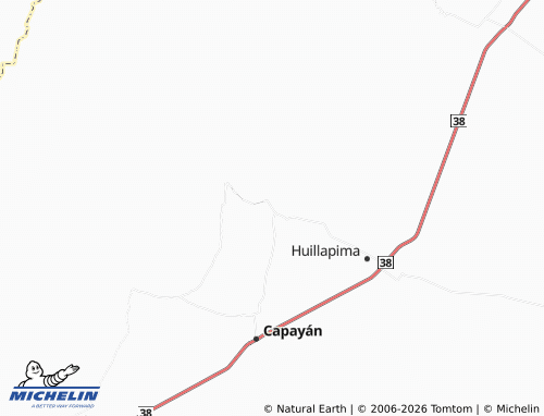 MICHELIN San Pablo map - ViaMichelin