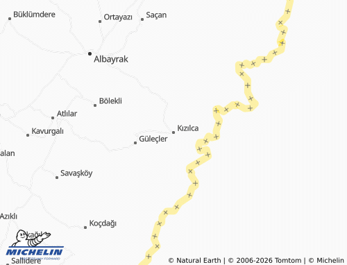Mapa MICHELIN Kızılca - ViaMichelin