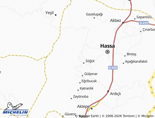 Mappa MICHELIN Yoluklar - ViaMichelin