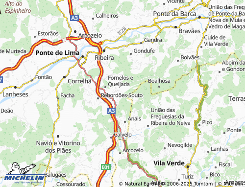 MICHELIN-Landkarte Quinta do Casal - ViaMichelin