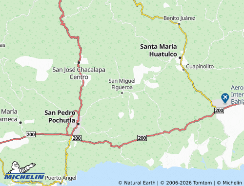 Mappa MICHELIN San Miguel Figueroa - ViaMichelin
