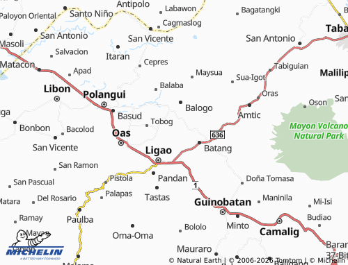MICHELIN Mahaba map - ViaMichelin