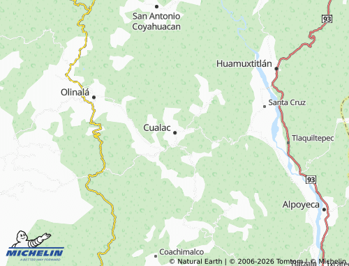 Mapa MICHELIN Centro - ViaMichelin