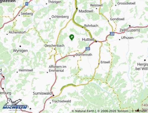 MICHELIN Dürrenroth map - ViaMichelin