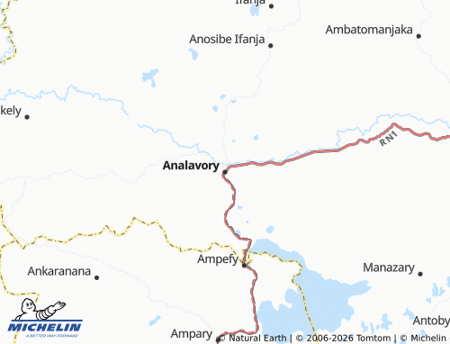 Mappa MICHELIN Analavory - ViaMichelin