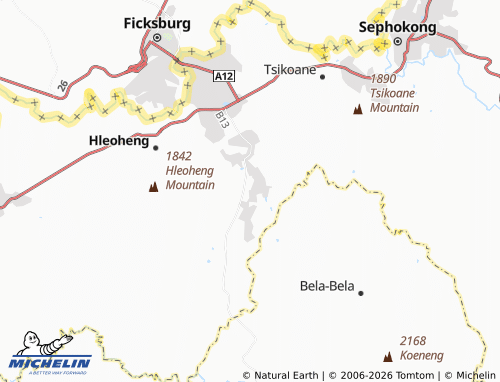 MICHELIN Ha Sepinare map - ViaMichelin