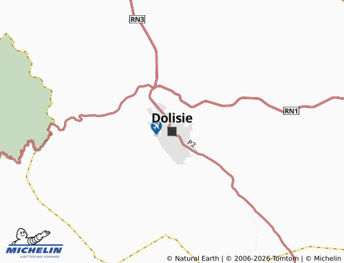 Mapa MICHELIN Dolisie - ViaMichelin