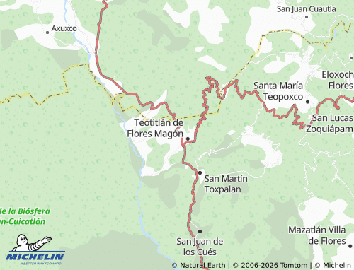 Mappa MICHELIN Emiliano Zapata, Cerro Blanco - ViaMichelin