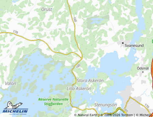 Carte MICHELIN Varekil - ViaMichelin