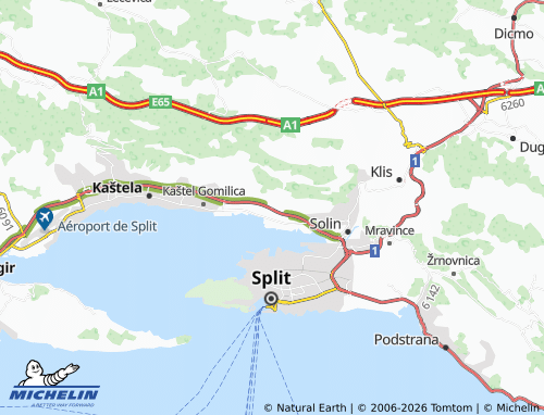 MICHELIN Smoljevci map - ViaMichelin