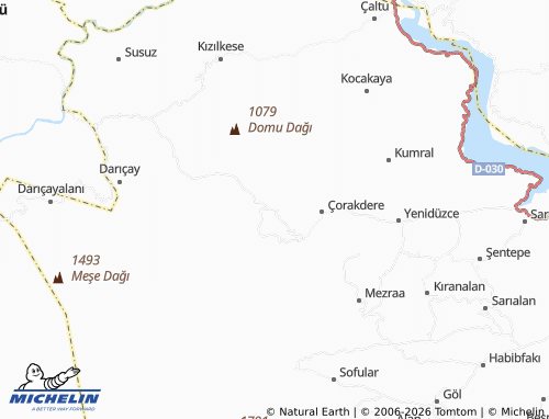 MICHELIN Belalan map - ViaMichelin