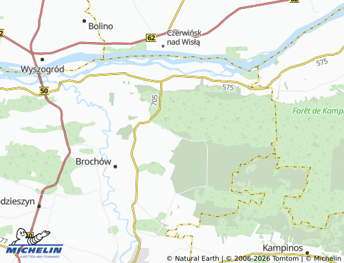 Mapa MICHELIN Miszory - ViaMichelin