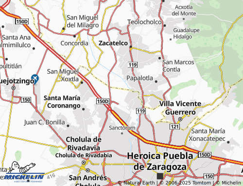 Mapa MICHELIN Quinta Terranova - ViaMichelin