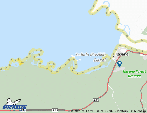 MICHELIN Machaba map - ViaMichelin