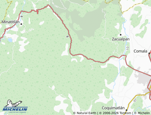 Carte MICHELIN Las Colonias - ViaMichelin