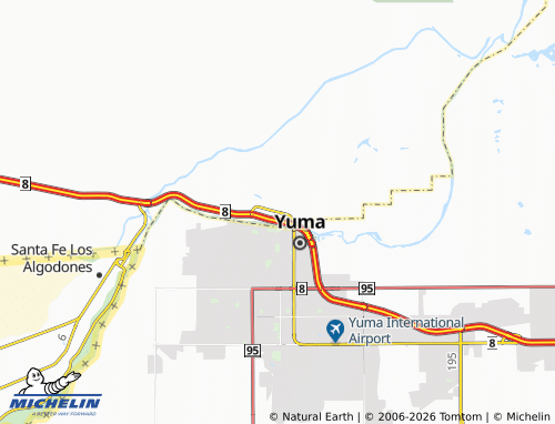 Mappa MICHELIN Winterhaven - ViaMichelin