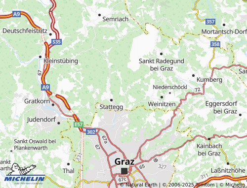 MICHELIN-Landkarte Kalkleiten - ViaMichelin