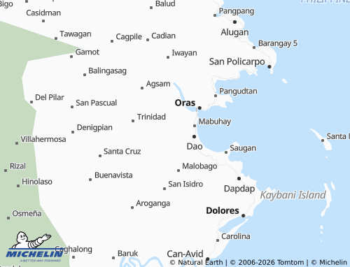 MICHELIN Bantayan map - ViaMichelin