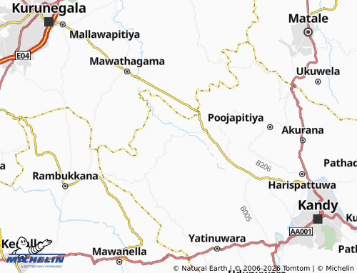 Mappa MICHELIN Medagoda Pahala - ViaMichelin