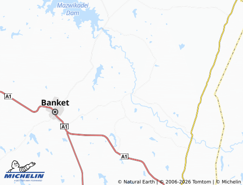 MICHELIN Lion Kop map - ViaMichelin