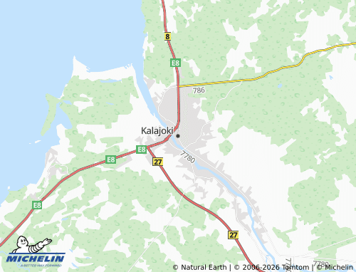 Carte MICHELIN Kalajoki - ViaMichelin