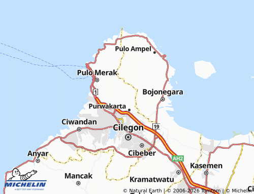 Mapa MICHELIN Pabean - ViaMichelin