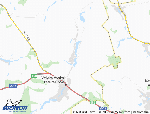 MICHELIN Marianivka map - ViaMichelin