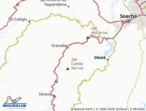 Carte MICHELIN Santa Helena - ViaMichelin