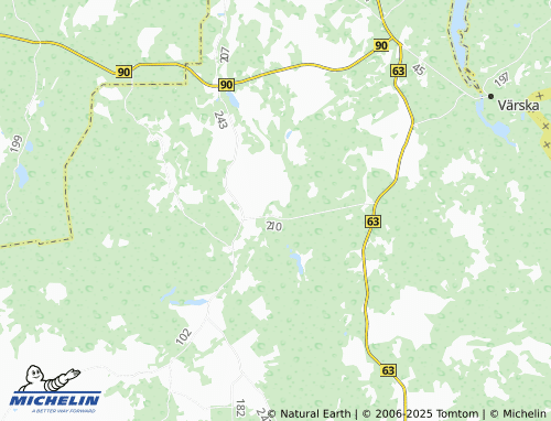 MICHELIN Riihora map - ViaMichelin