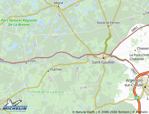 Mappa MICHELIN Chitray - ViaMichelin