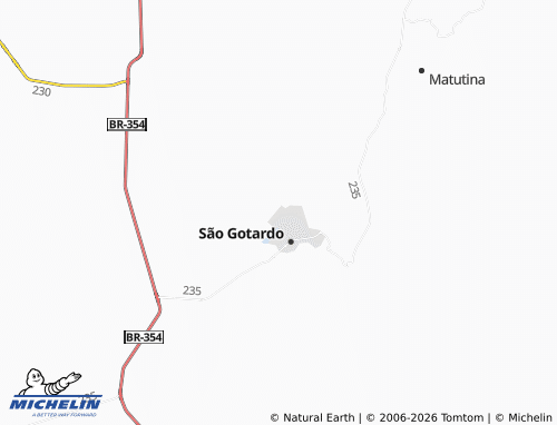 Mapa MICHELIN Taquaril - ViaMichelin