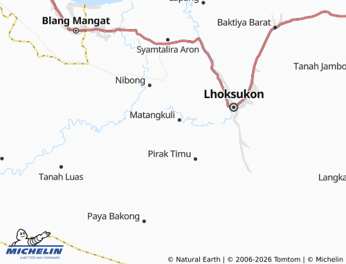 MICHELIN Rayeuk Pirak map - ViaMichelin