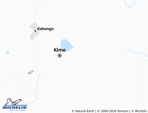 Mapa MICHELIN Kibwele - ViaMichelin