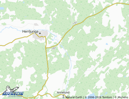 Carte MICHELIN Hudene - ViaMichelin