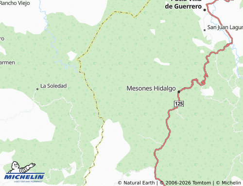 Mapa MICHELIN San José de las Flores - ViaMichelin