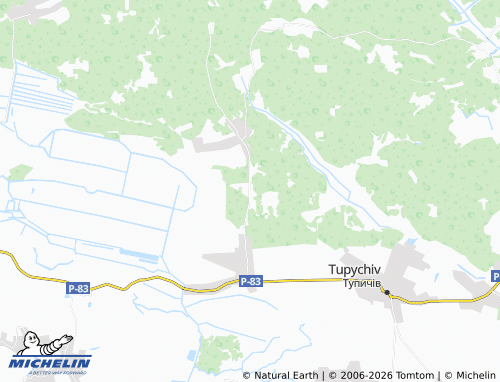 Mappa MICHELIN Bezykiv - ViaMichelin