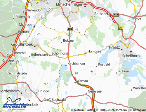 MICHELIN Schlichtenkamp map - ViaMichelin