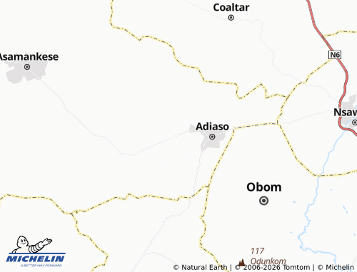 Mapa MICHELIN Okorasi - ViaMichelin