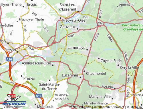 Carte MICHELIN Baillon - ViaMichelin