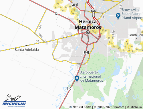 Mapa MICHELIN Cabras Pintas - ViaMichelin