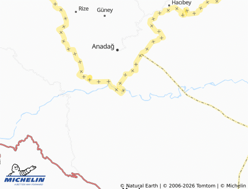 MICHELIN Hazir map - ViaMichelin