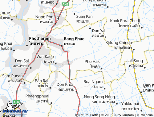 MICHELIN Hua Pho map - ViaMichelin