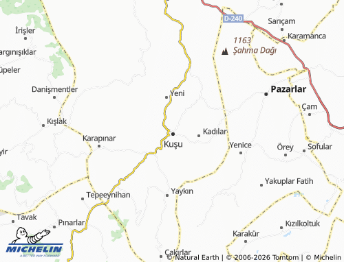 Mappa MICHELIN Kaya - ViaMichelin